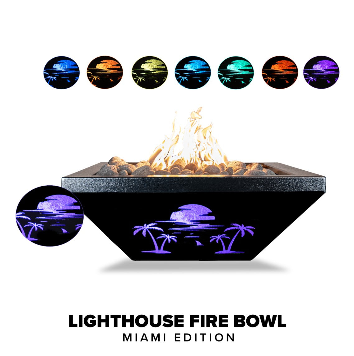 Lighthouse Collection Fire Bowls by The Outdoor Plus | Outdoor Heat Direct