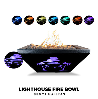 Lighthouse Collection Fire Bowls by The Outdoor Plus | Outdoor Heat Direct