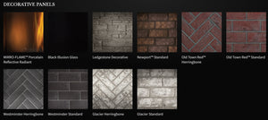 Decorative Brick Panels - Antique Ledgestone Brick Kit