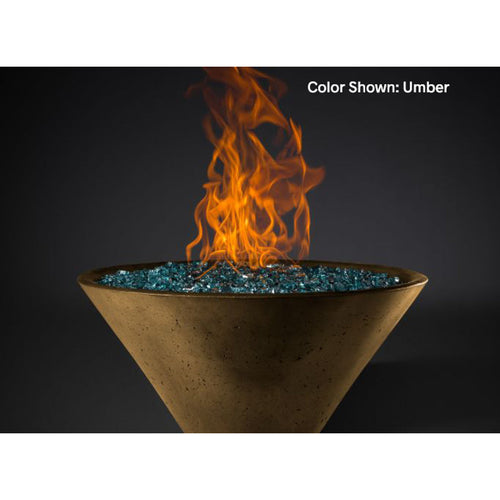 Ridgeline Conical Fire Basin (22"–34") — Bowl Only | Slick Rock Concrete | Outdoor Heat Direct