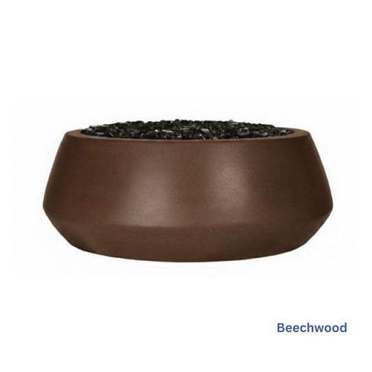 Belize Round Fire Bowl with Match Ignition - Outdoor Heat Direct
