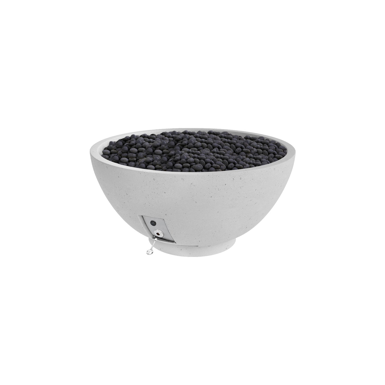 Firegear Abode 30-inch GFRC fire and water bowl | Outdoor Heat Direct