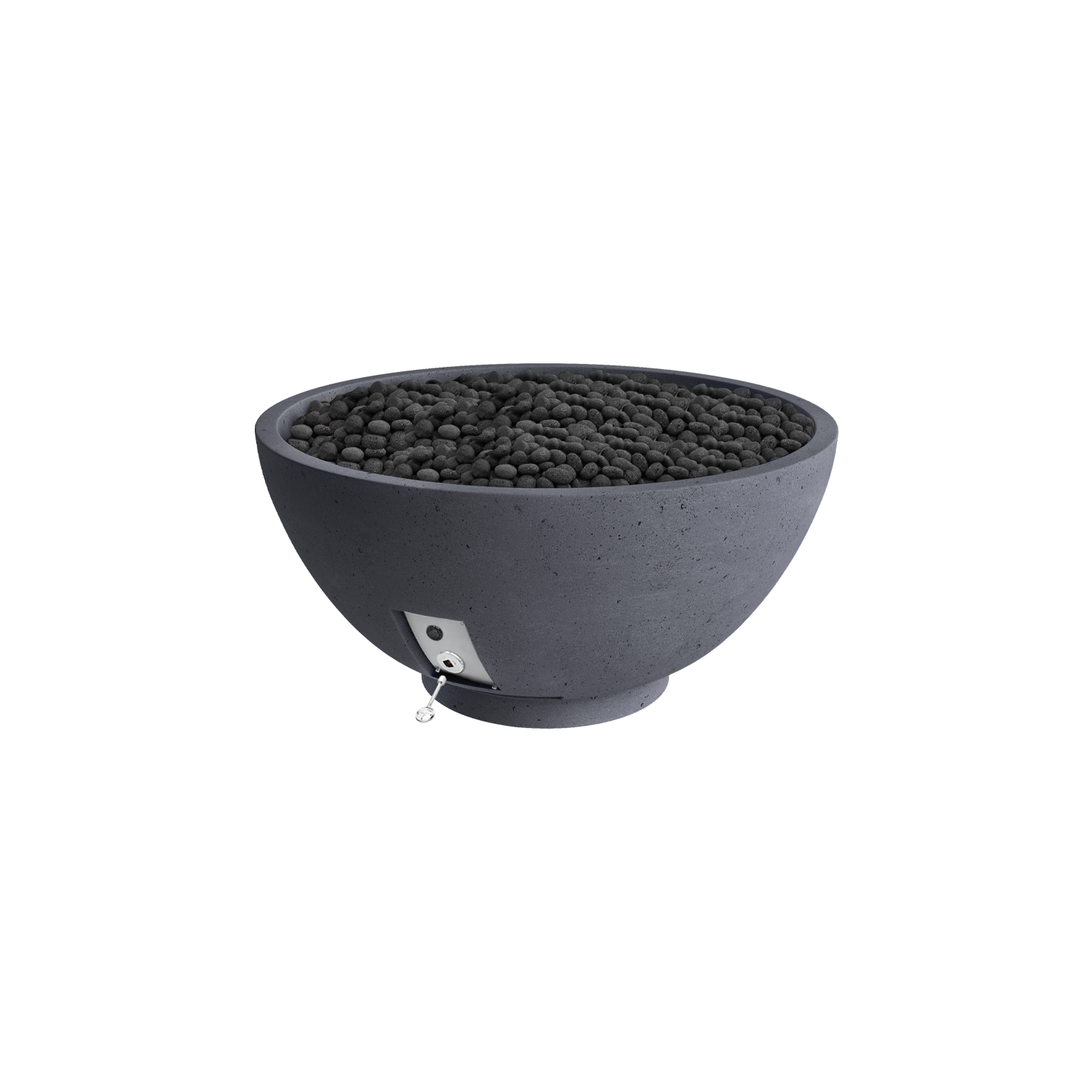 Firegear Sanctuary 3 GFRC fire bowl in Slate | Outdoor Heat Direct