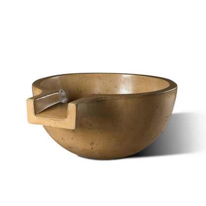Spill Classic Large 36" Water Bowl | Slick Rock Concrete | Outdoor Heat Direct
