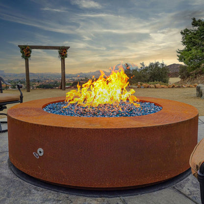 Unity Steel Fire Pit - 18" Tall - Outdoor Heat Direct