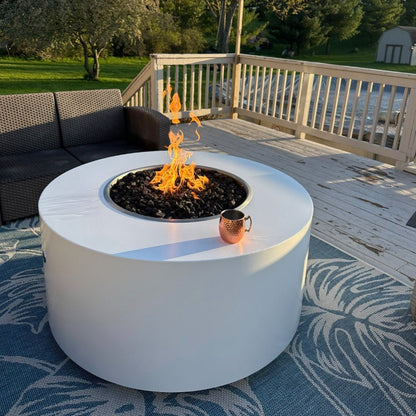 Unity Steel Fire Pit - 24" Tall - Outdoor Heat Direct