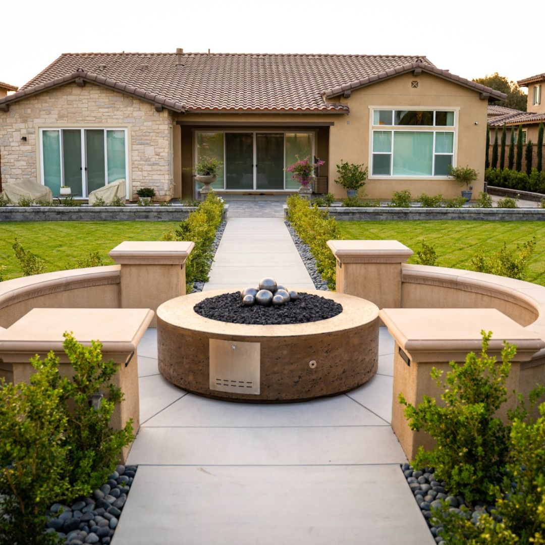 Unity Steel Fire Pit - 24" Tall - Outdoor Heat Direct