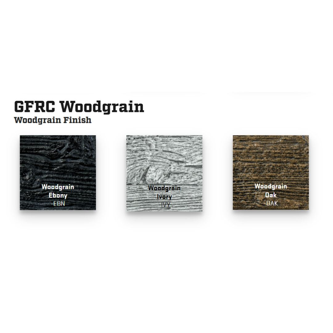 Big Sur Wood Grain Concrete Fire Pit - Free Cover ✓ [The Outdoor Plus] (Lead Time 2-3 weeks)