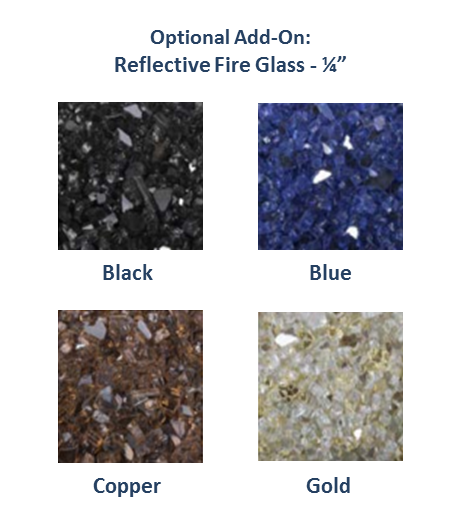 The Outdoor Plus Moonstone Fire Pit  / Black & White Collection + Free Cover | Outdoor Heat Direct