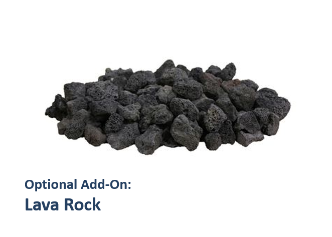 Slick Rock Concrete Lava Rock - 20 lbs.