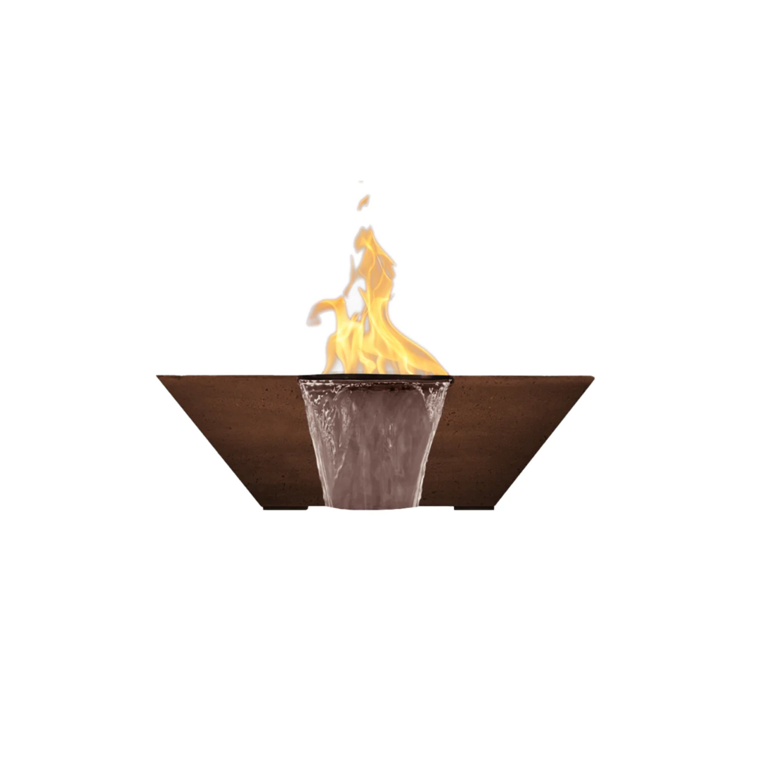 Fire & Water Bowl Lombard-P 29"  - Free Cover ✓ [Prism Hardscapes] | Outdoor Heat Direct