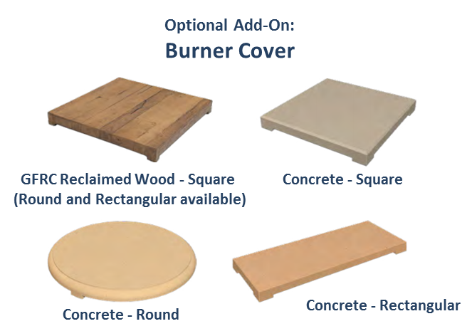 Cosmopolitan Square Dining Firetable + Free Cover- American Fyre Designs | Outdoor Heat Direct