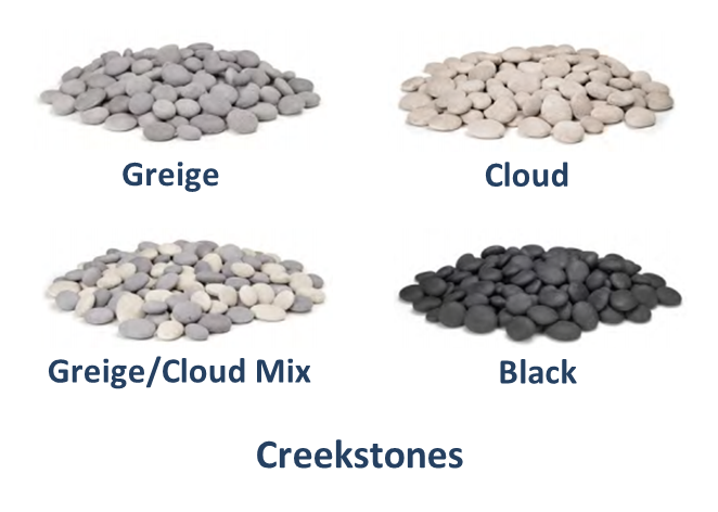 Creekstones - 20 lbs. - American Fyre Designs | Outdoor Heat Direct