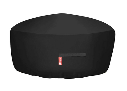 Round Belize Fire Bowl / Match Ignition - Free Cover ✓ [Fire by Design] | Outdoor Heat Direct 