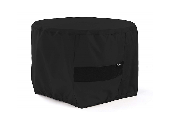 Florence Concrete 42" Fire Table / 24" Tall - Free Cover ✓ [The Outdoor Plus] | Outdoor Heat Direct