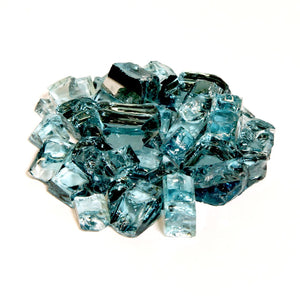 Modern Flames Krystallo Diamond 1/2" Reflective Fireglass (10 Lb Jug - Athena Brand)