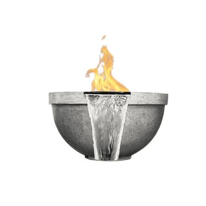 Fire & Water Bowl Sorrento 33" - Free Cover ✓ [Prism Hardscapes]