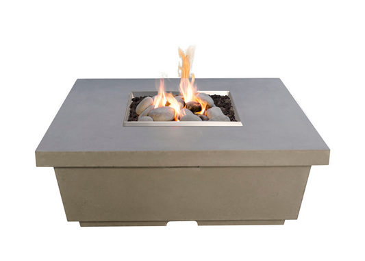 Contempo Square Firetable + Free Cover - American Fyre Designs | Outdoor Heat Direct