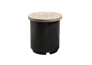 Reclaimed Wood Contempo Tank / End Table - American Fyre Designs