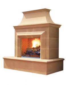 Reduced Cordova Fireplace | Outdoor Heat Direct 