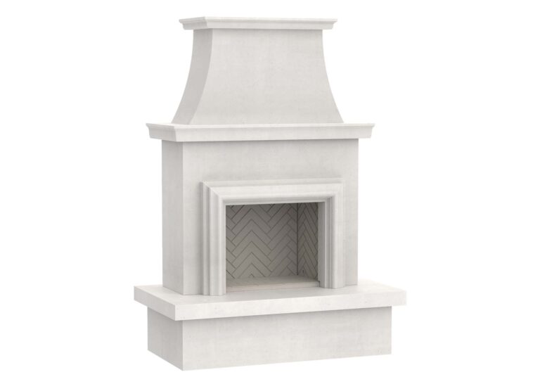 Contractor's Model with Moulding Fireplace