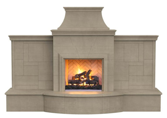 Grand Petite Cordova Fireplace | Outdoor Heat Direct