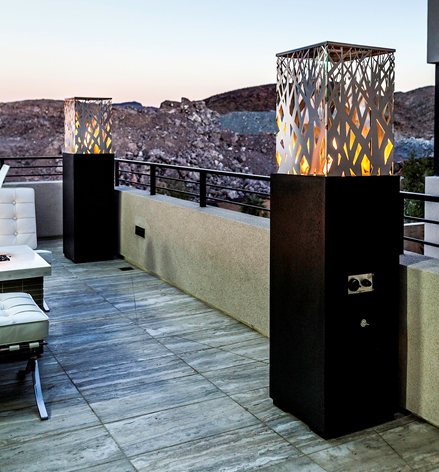 Nest Lantern + Free Cover -American Fyre Designs | Outdoor Heat Direct