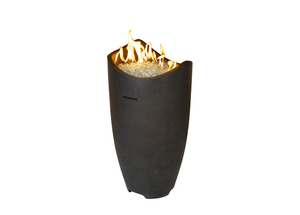 American Fyre Designs Wave Fire Urn + Free Cover - The Fire Pit Collection