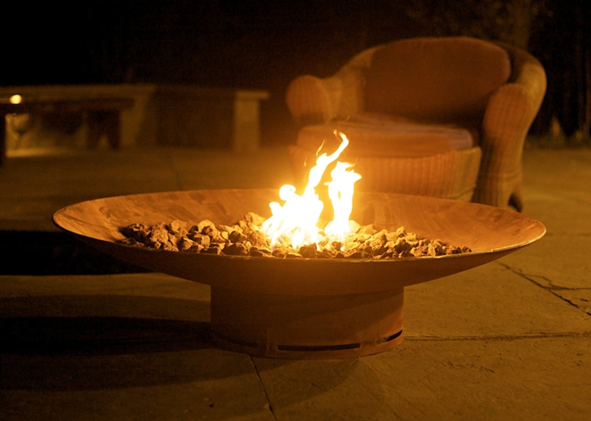 Fire Pit Art Asia Fire Pit + Free Weather-Proof Fire Pit Cover - The Fire Pit Collection