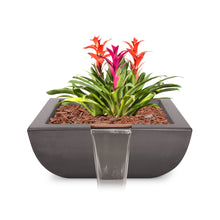 Load image into Gallery viewer, The Outdoor Plus Avalon Concrete Planter &amp; Water Bowl