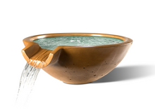 Load image into Gallery viewer, Camber Round Water Bowl 29&quot; - Free Cover ✓ [Slick Rock Concrete]