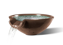 Load image into Gallery viewer, Camber Round Water Bowl 29&quot; - Free Cover ✓ [Slick Rock Concrete]