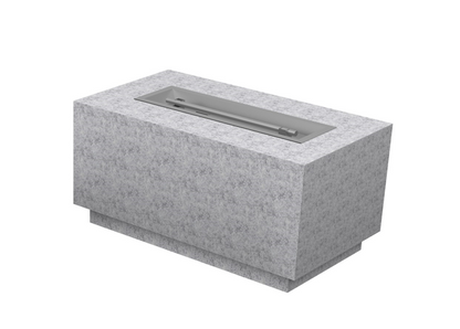 The Outdoor Plus 60" x 36" x 24" Ready-to-Finish Catalina Gas Fire Pit Kit + Free Cover  | Outdoor Heat Direct