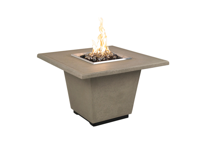 American Fyre Designs Cosmopolitan Square Firetable 