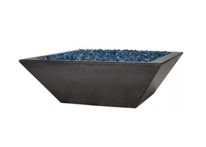 Fire by Design Geo Low Square Fire Bowl