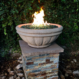 Tuscany Fire Bowl with Electronic Ignition - Free Cover ✓ [Fire by Design]