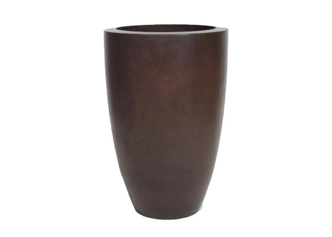 Legacy Round Fire Vase / Match Ignition  - Free Cover ✓ [Fire by Design] | Outdoor Heat Direct