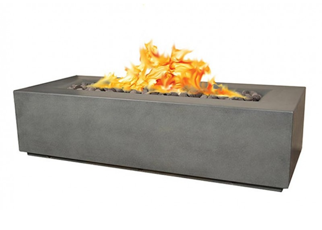 Fire by Design Aura Rectangle Fire Table / Electronic Ignition  + Free Cover  | Outdoor Heat Direct
