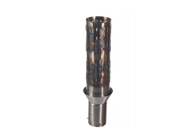 Fire by Design Bamboo Gas Tiki Torch / Manual Light + Free Cover - Outdoor Heat Direct