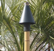 Load image into Gallery viewer, Fire by Design Black Cone Automated Gas Tiki Torch + Free Cover - The Fire Pit Collection
