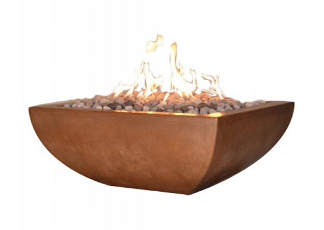 [Fire by Design] Legacy Round Fire & Water Bowl - Match Ignition - Free Cover ✓ | Outdoor Heat Direct