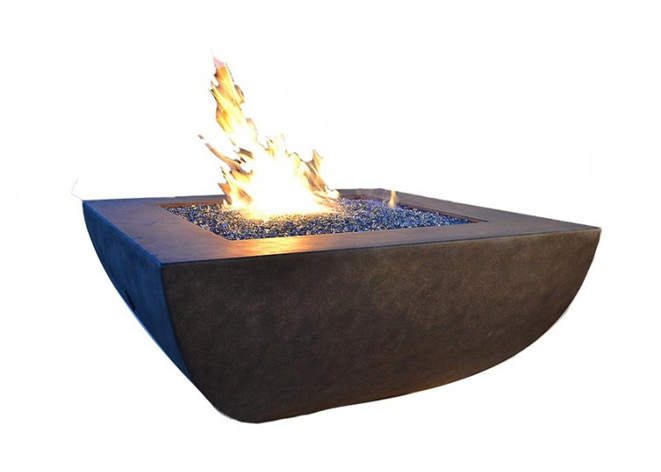 Fire by Design Legacy Square Fire Pit / Electronic Ignition