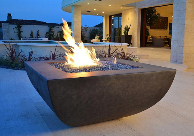 [Fire by Design] Legacy Round Fire & Water Bowl - Match Ignition - Free Cover ✓ | Outdoor Heat Direct