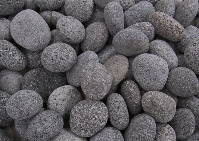 Fire by Design Small Rolled Lava Stones - The Fire Pit Collection
