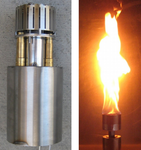 Fire by Design Tulip Automated Gas Tiki Torch + Free Cover - The Fire Pit Collection