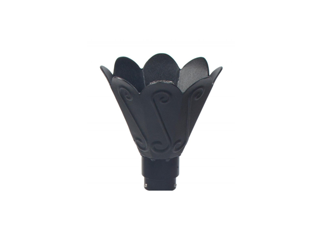 Tulip Automated Gas Tiki Torch - Free Cover ✓ [Fire by Design] | Outdoor Heat Direct