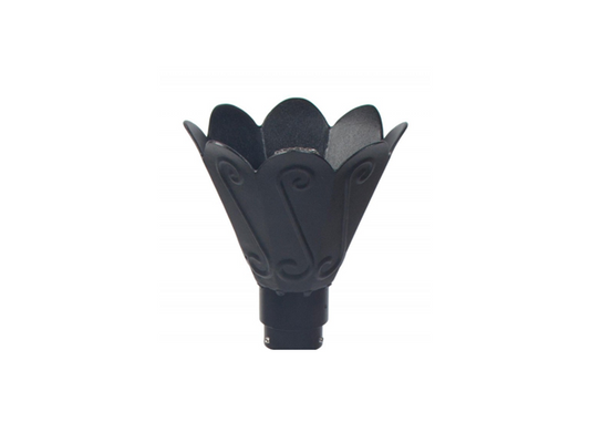 Tulip Automated Gas Tiki Torch - Free Cover ✓ [Fire by Design] | Outdoor Heat Direct