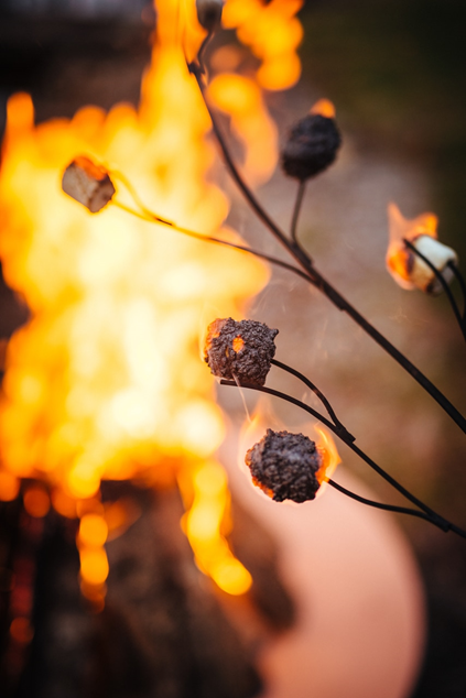 Marshmallow Roasting Branch [Fire Pit Art] | Outdoor Heat Direct