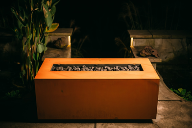 Linear Fire Table - Free Cover ✓ [Fire Pit Art] | Outdoor Heat Direct