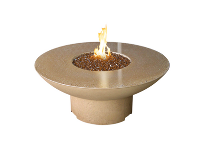 Lotus Firetable + Free Cover - American Fyre Designs | Outdoor Heat Direct